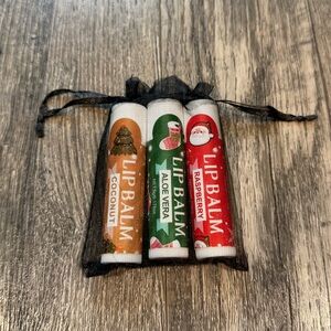 3/$10 Holiday Lip Balm Set